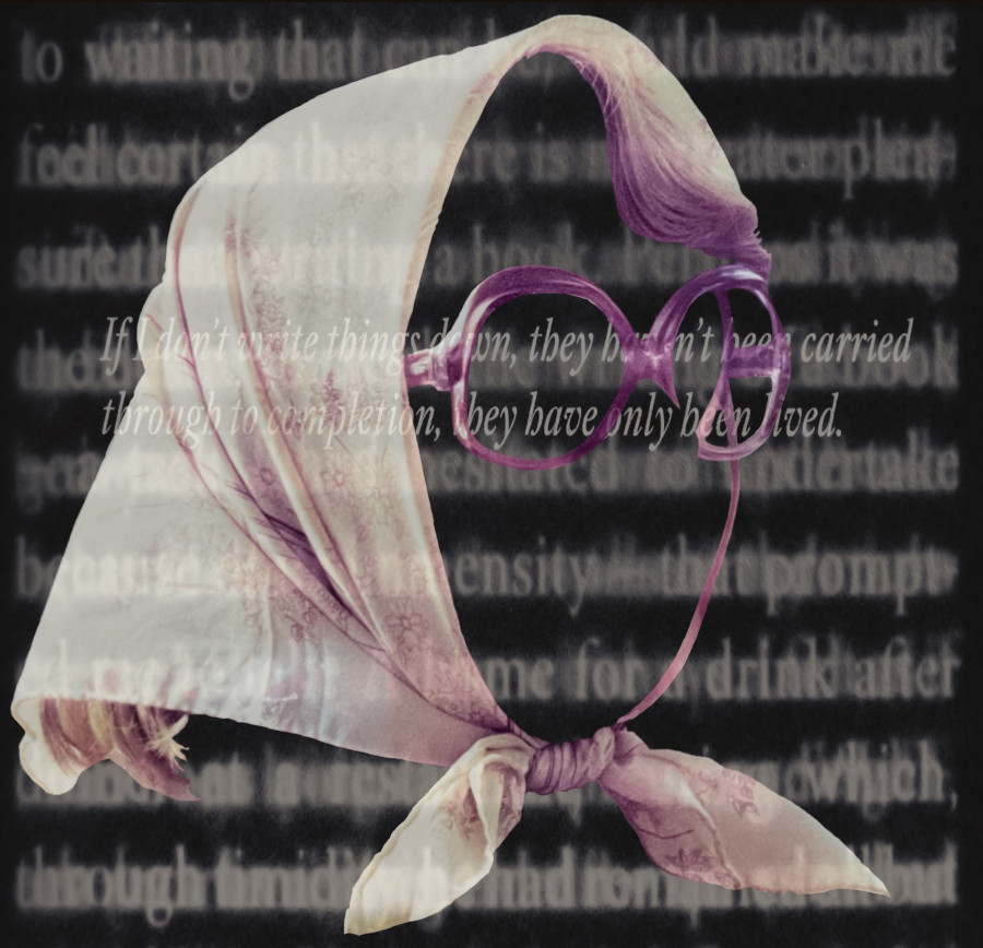 Palimpself image (c) Susan Diab 2024